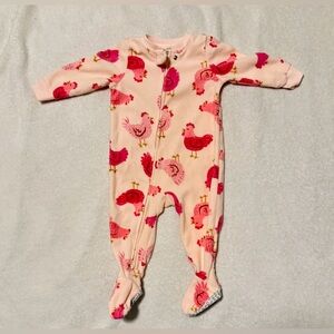 Carter's Baby & Toddler Girls Fleece Footie Pajamas